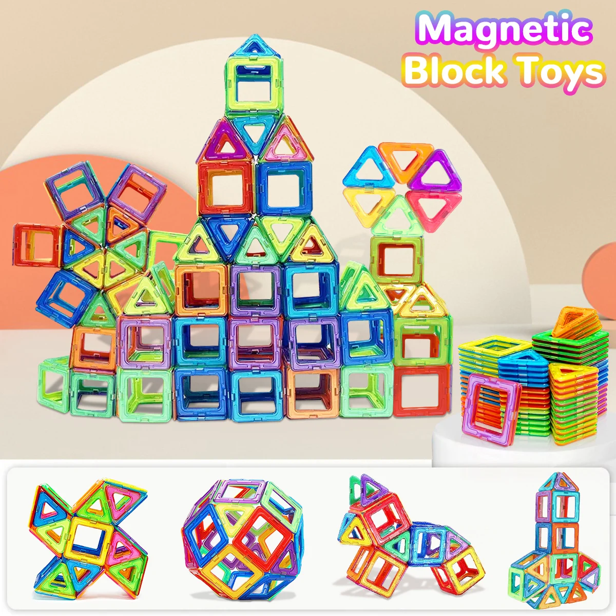 Magnetic Building Blocks Set - Image 2