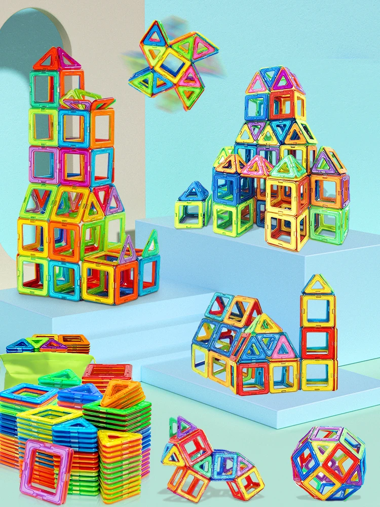 Magnetic Building Blocks Set - Image 4