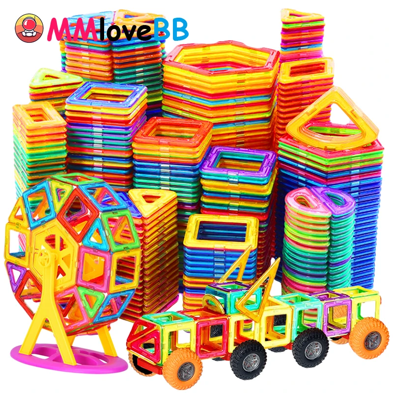Large Magnetic Building Blocks