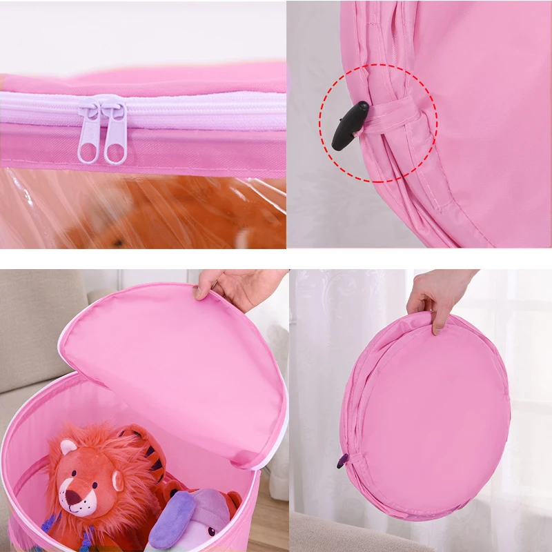 Plush Doll Storage Bucket - Image 2