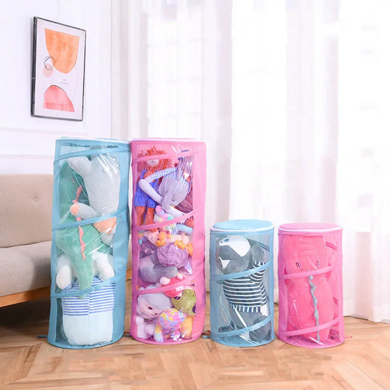 Plush Doll Storage Bucket
